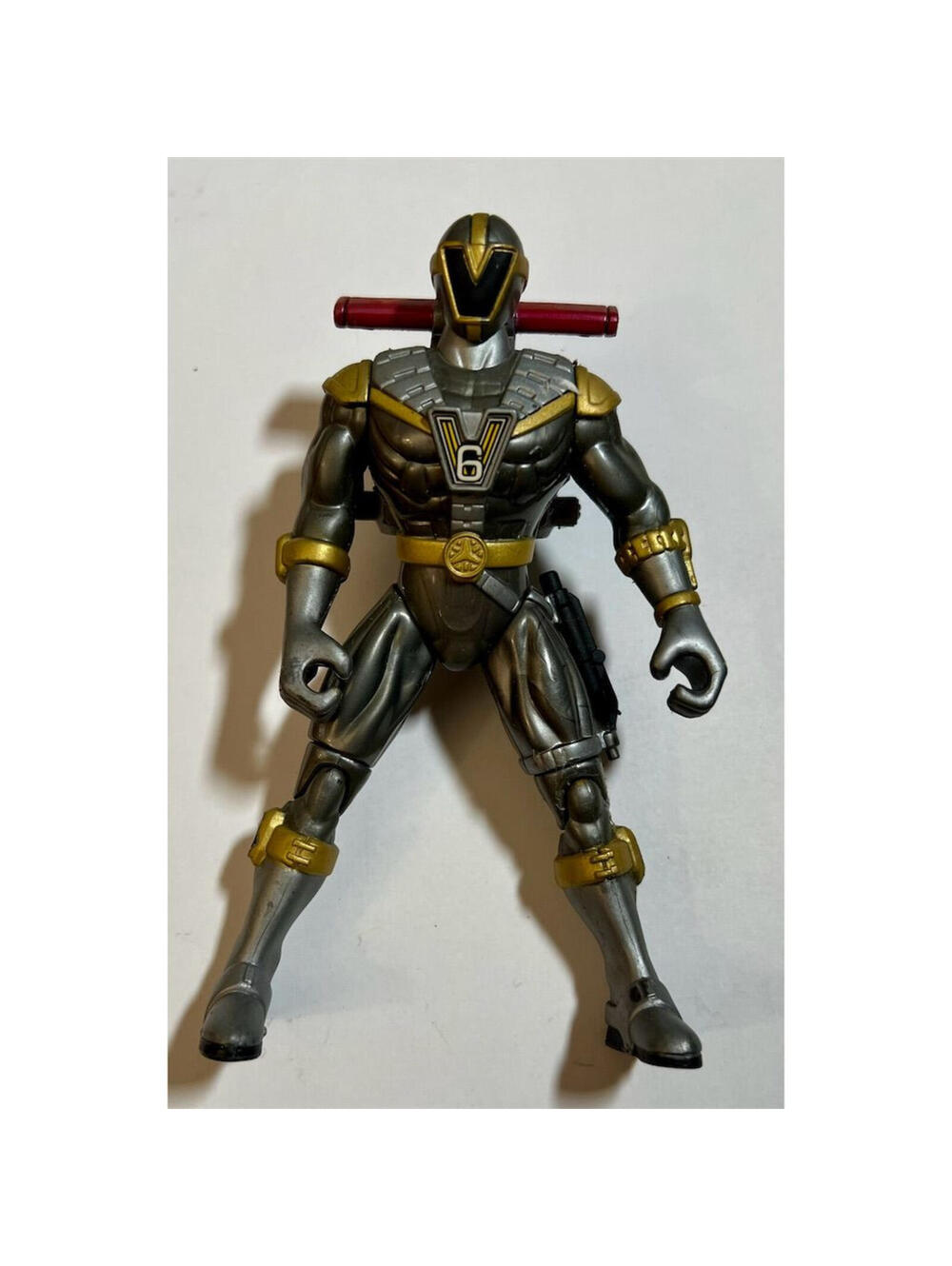 Power Rangers Lightspeed Rescue Titanium Ranger Action Figure 1999 Vintage